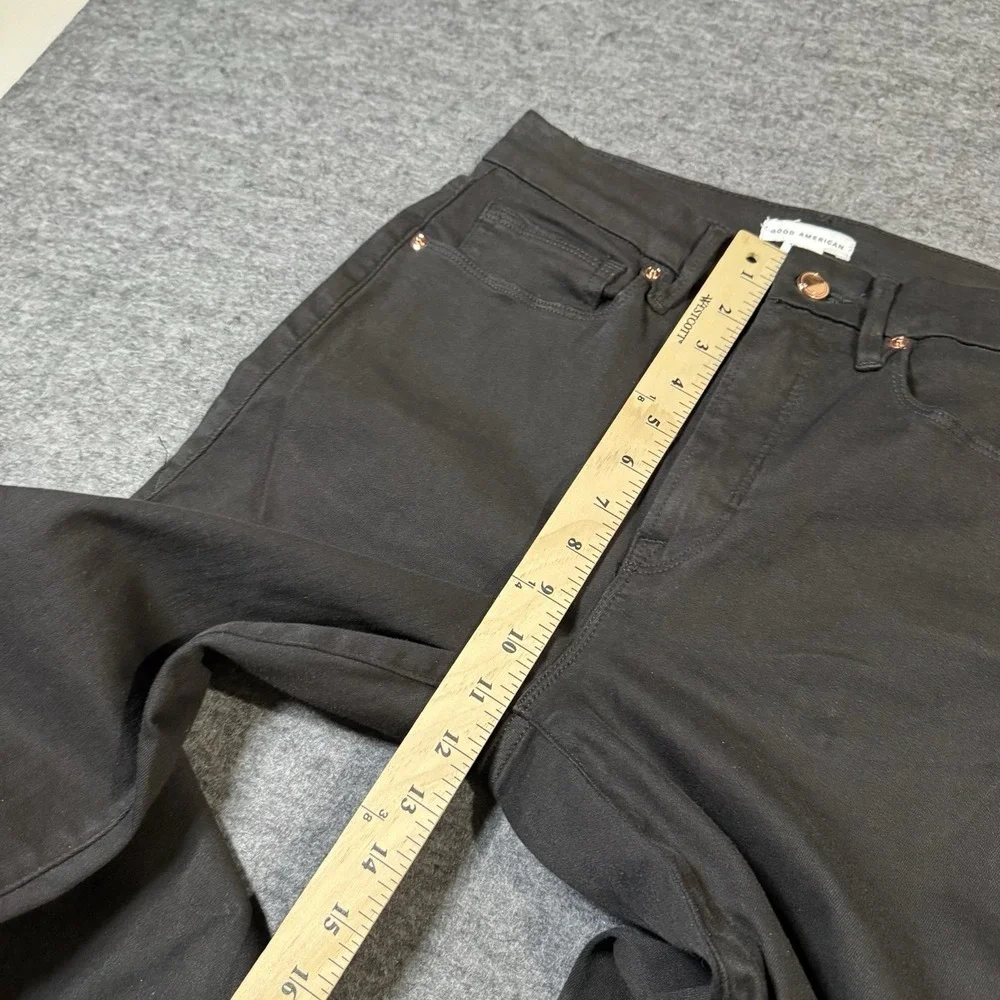 Good American GOOD WAIST SKINNY CROPPED JEANS GWCSS001T Size 30 (27x25) Designer
